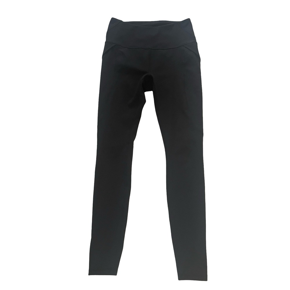Avalanche Women's Size‎ S Black Leggings Skinny Side Pockets Performance